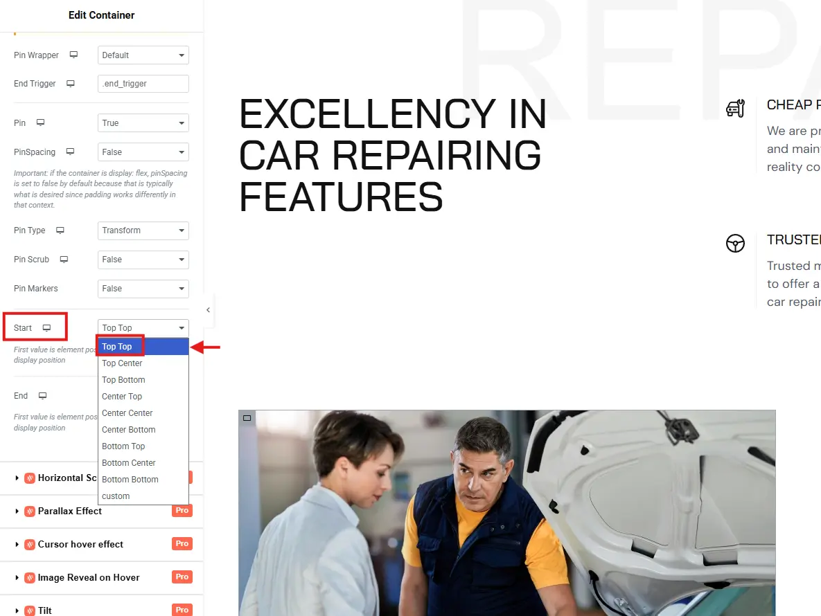 Sticky elements 11 1