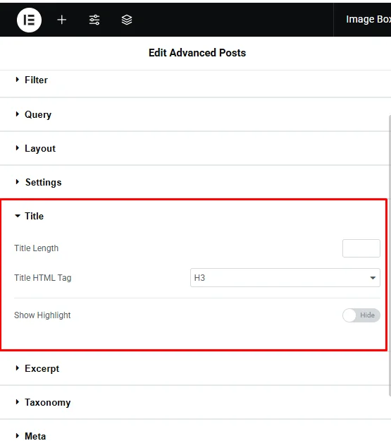Advanced Posts 5