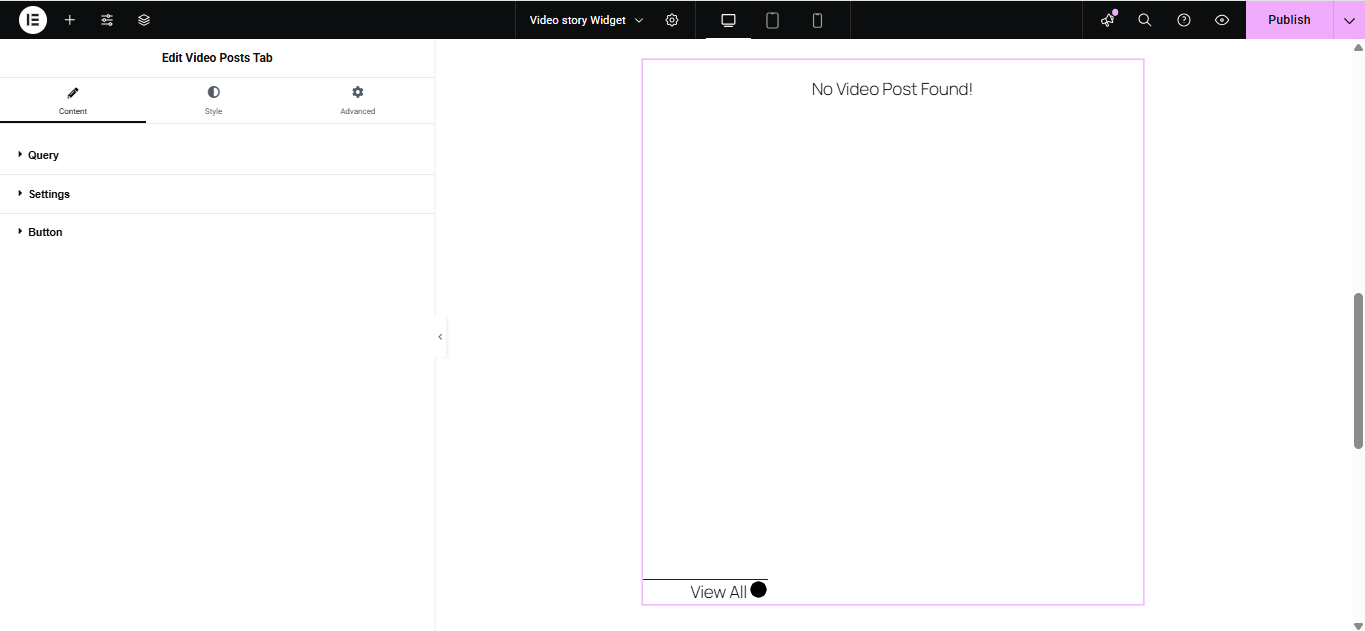 Video Posts Tab 3