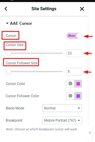 AAE Cursor 2