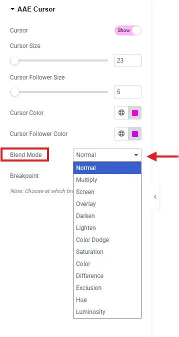 AAE Cursor 4