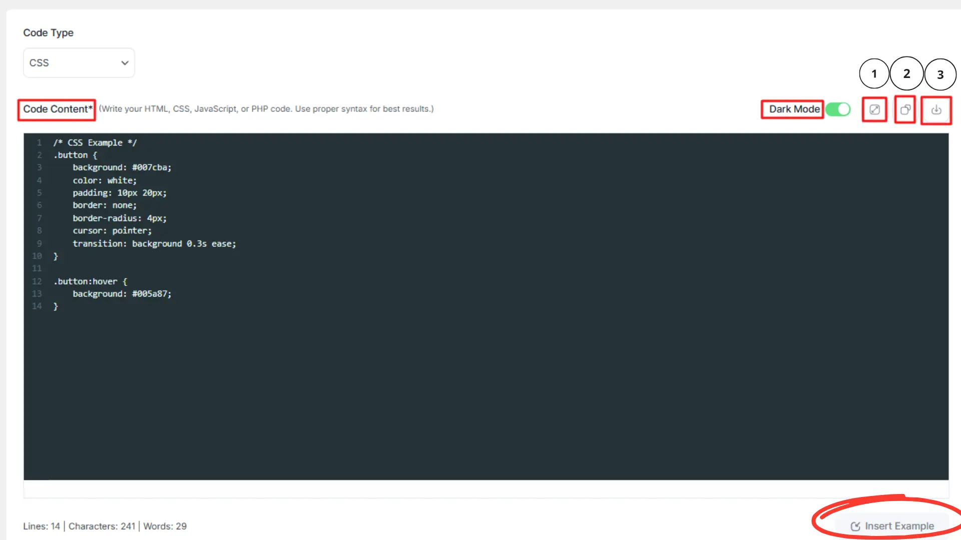 Code snippet 12