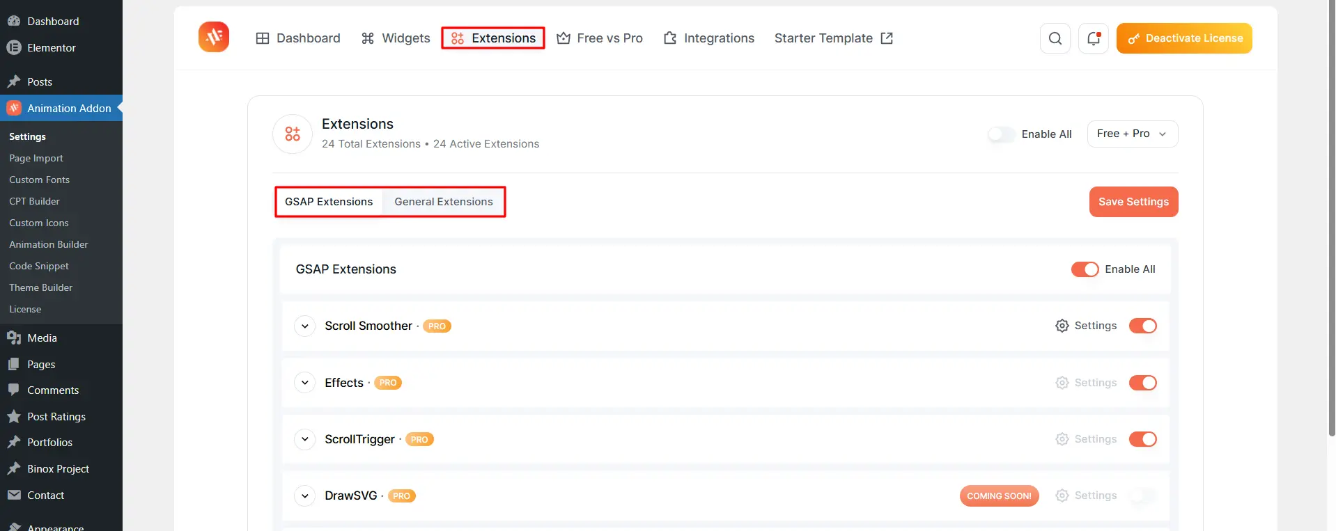 Starter animation 01
