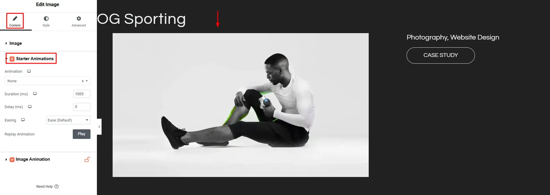 Starter animation 02