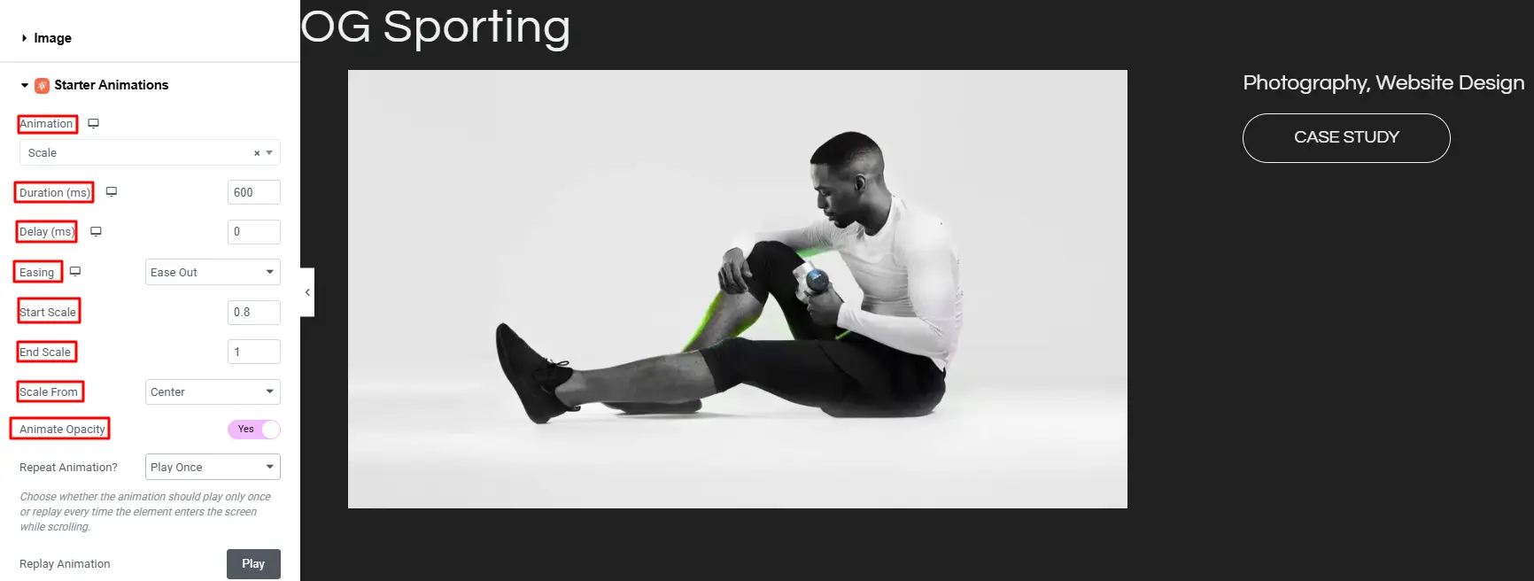 Starter animation 05