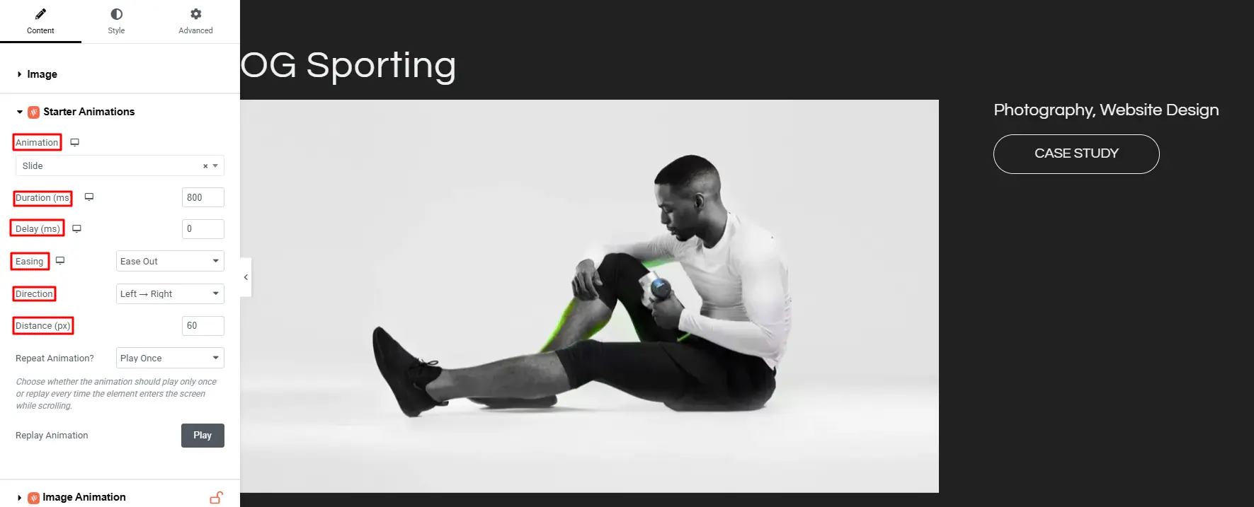 Starter animation 07