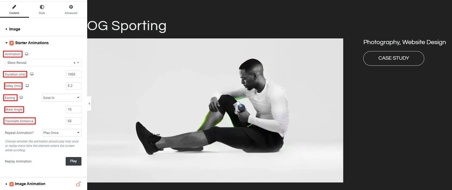 Starter animation 09