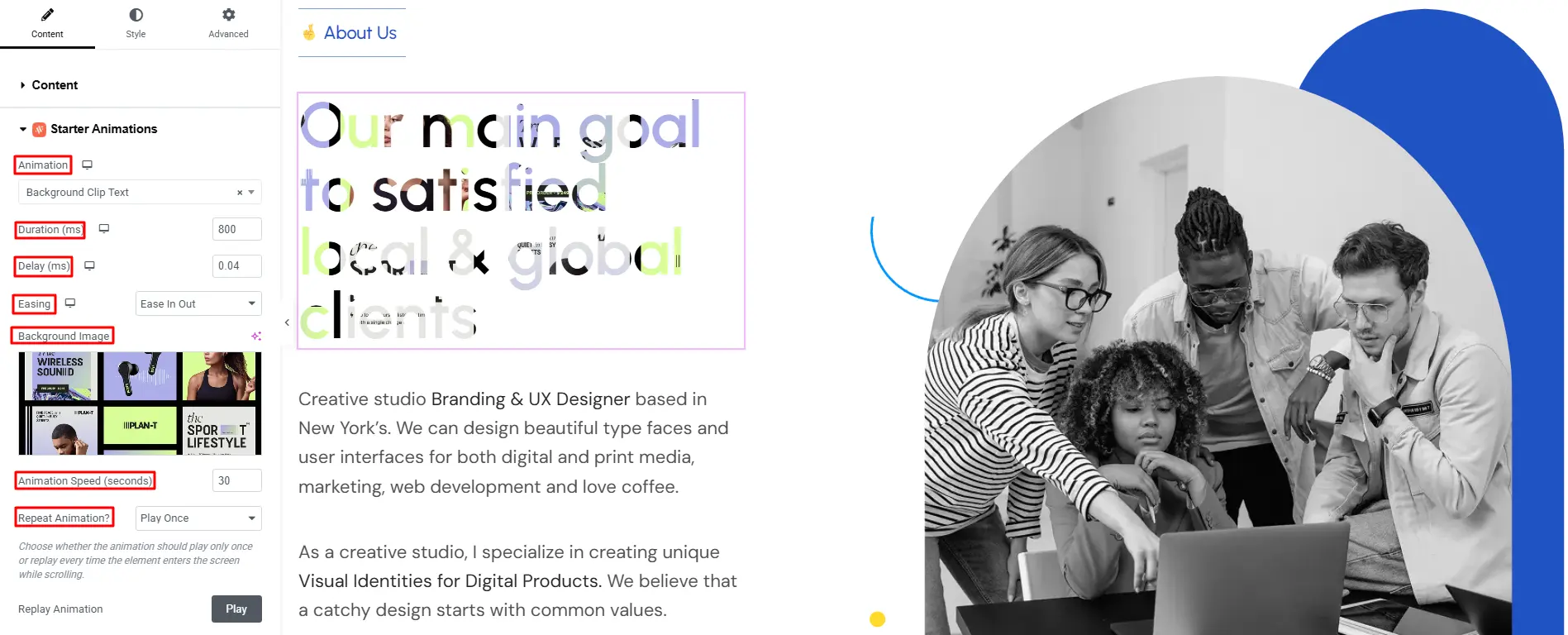 Starter animation 12