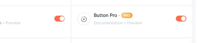 Enable the Button Pro widget