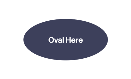 Oval button hover