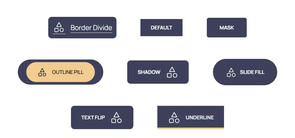 The eight Button presets