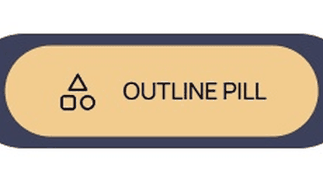 Outline Pill button hover
