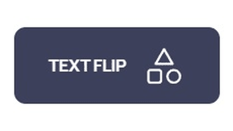 Text Flip button hover