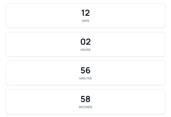 Vertical Countdown
