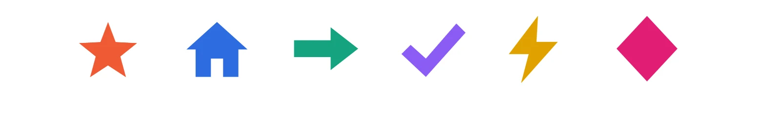 Custom icons on a page