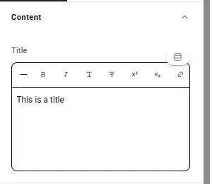 Dynamic tag icon