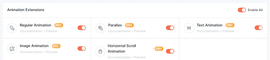 Enable Image Animation extension