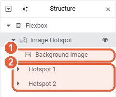 Image Hotspot parts