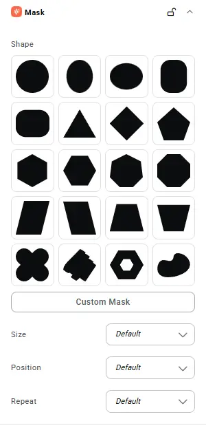 Mask shapes