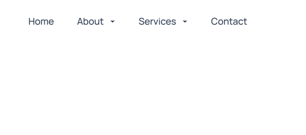 Nav hover and dropdown