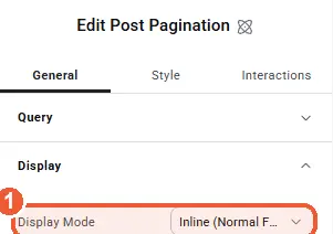 Display settings