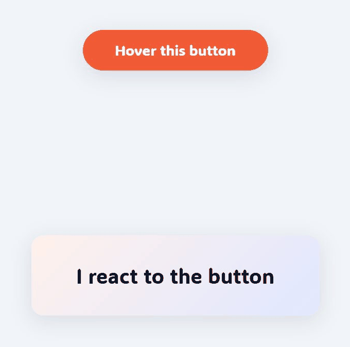 Hover trigger from another element