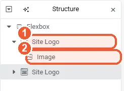 Site Logo parts