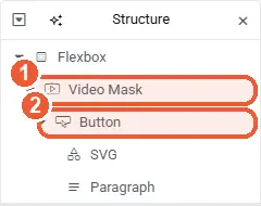 Video Mask parts