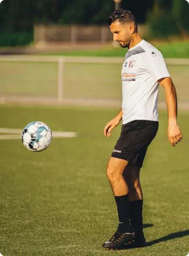 Men Playing Football