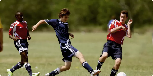 Men Playing Football