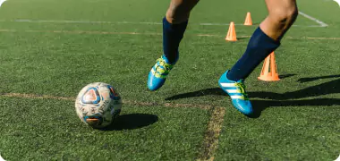 Men Playing Football