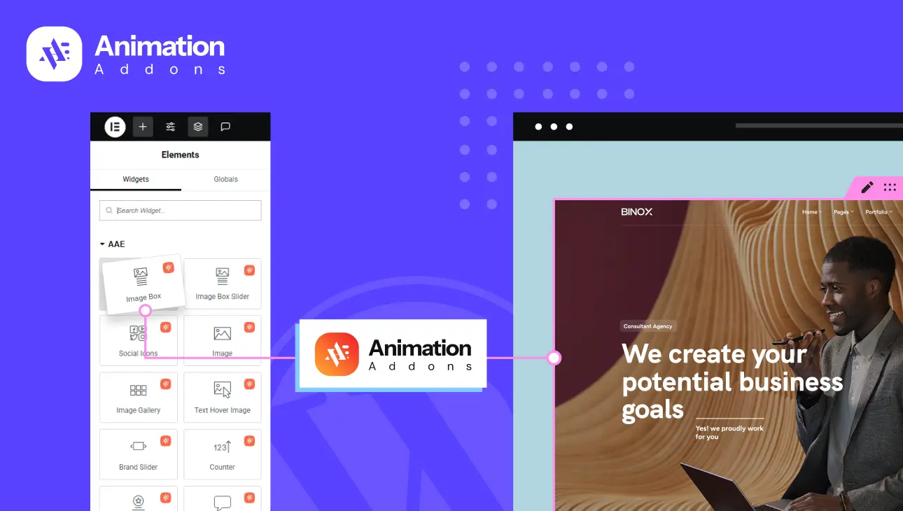 How to Build a Custom Homepage in WordPress Using Animation Addons