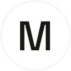 M shape