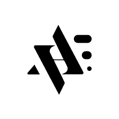 Animation Addons Logo&nbsp;Mark Solid White